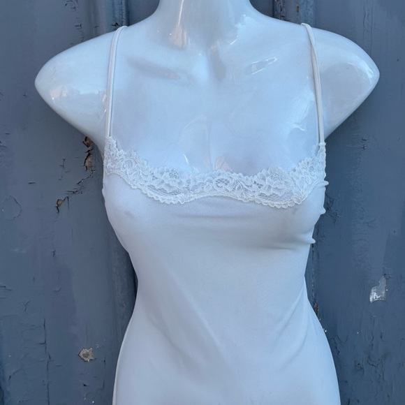 Skims Sheer Cream Maxi Slip, size L - Picture 6 of 9